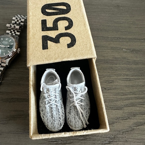 Yeezy Other - Yeezy Boost 350 Miniature Collectors Figurine Gray Black White Zebras